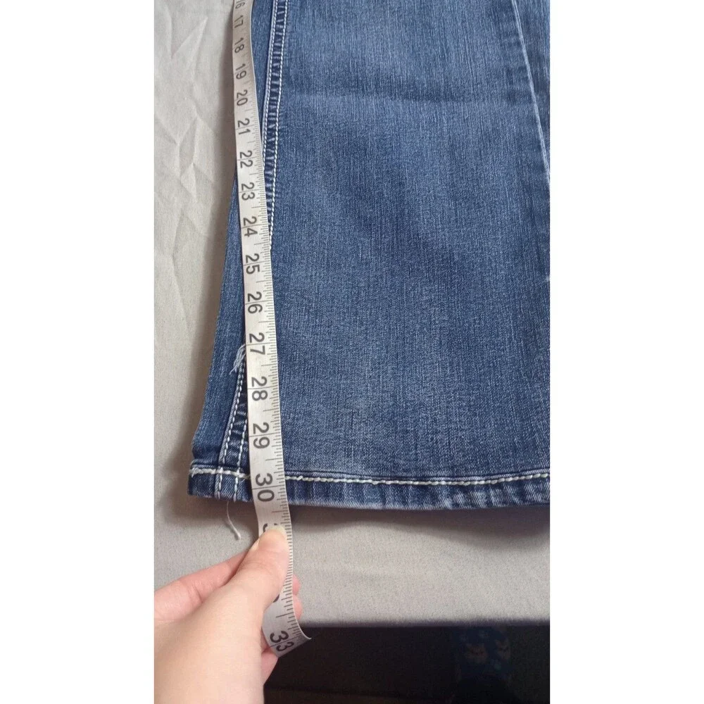 Unbranded Jeans Women's Size 6 Boot cut Low Rise Y2k Cottagecore Preppy Floral